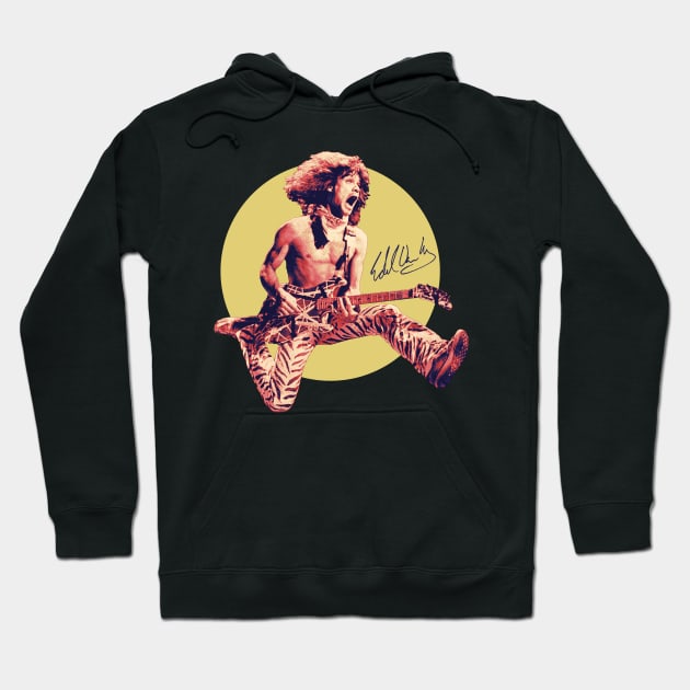 Van Halen Star Jumping Signature Hoodie by BolaMainan